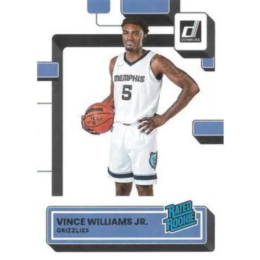 2022-23 Panini Donruss Vince Williams Jr. Rookie 246 Memphis Grizzlies